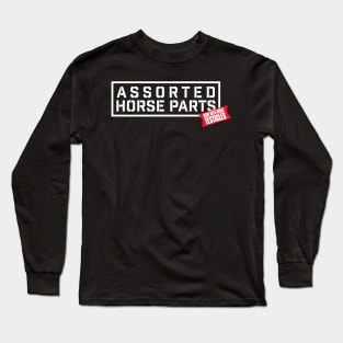 Assorted Horse Parts (White) Long Sleeve T-Shirt